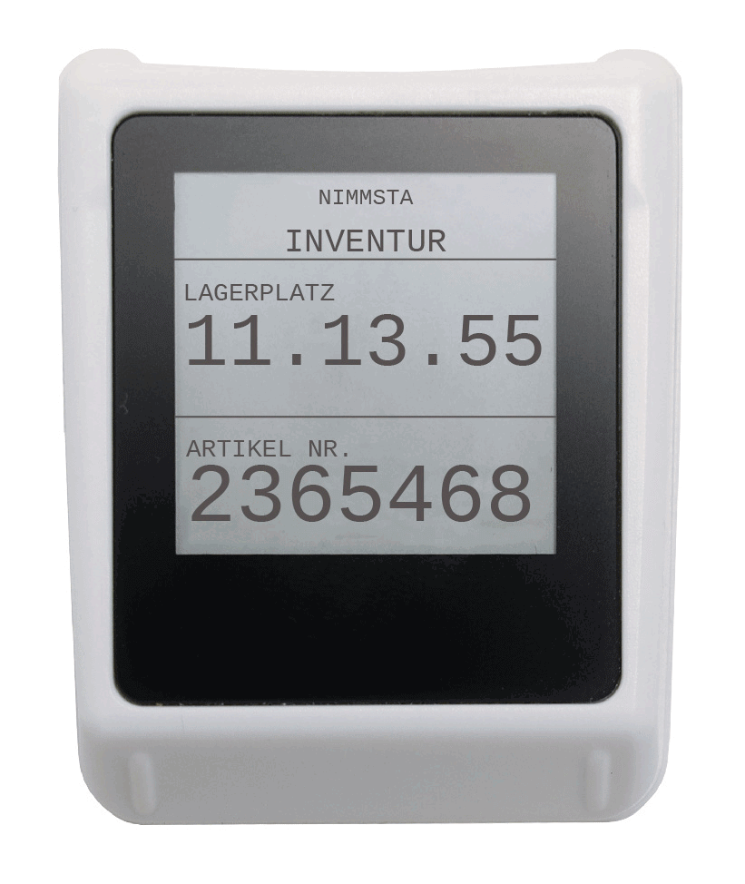Inventory with Nimmsta industrial smart watch